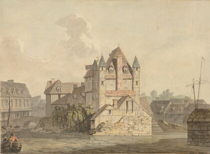 The End of the Ruin’d Bridge at Rouen