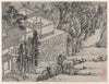 The Enlightened Stone Retreat, from Twelve Views of Tiger Hill, Suzhou (after 1490)