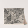 The Enlightened Stone Retreat, from Twelve Views of Tiger Hill, Suzhou (after 1490) by Shen Zhou
