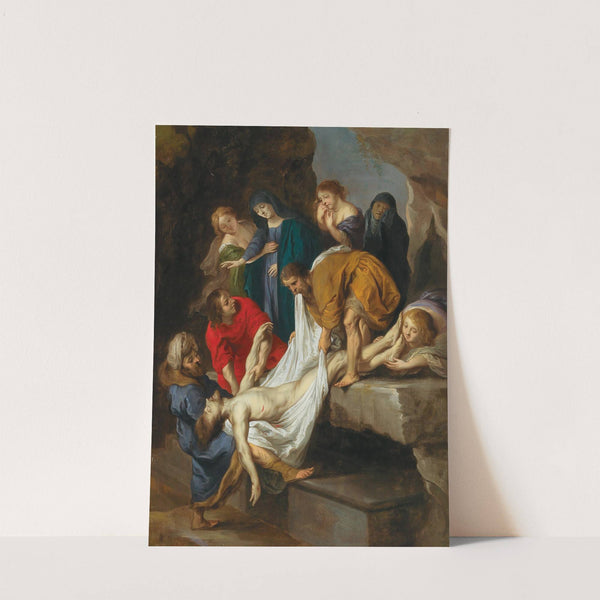 The Entombment of Christ by Victor Wolfvoet