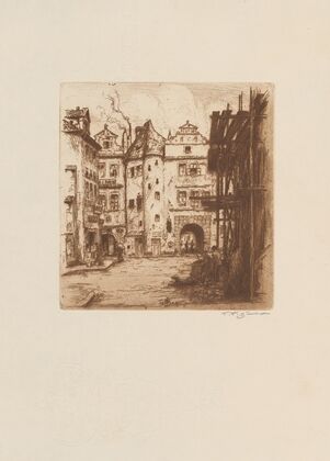 The entrance into the Týn Court — size preview