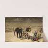 The Entrance of The Clowns (1881) by Émile Friant