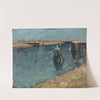 The Entrance of the Harbour at Zeebruges by Alfons Vermeylen