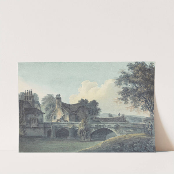 The Entrance to King John&#039;s Palace, Eltham, Kent by John Hassell