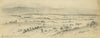 The escape of Stonewall Jackson’s Army down the valley pike at Strausburg, Va.