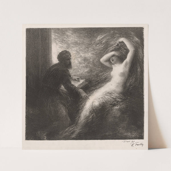 The Evocation of Kundry (1898) by Henri Fantin-Latour