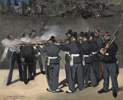 The Execution Of Emperor Maximilian — size preview