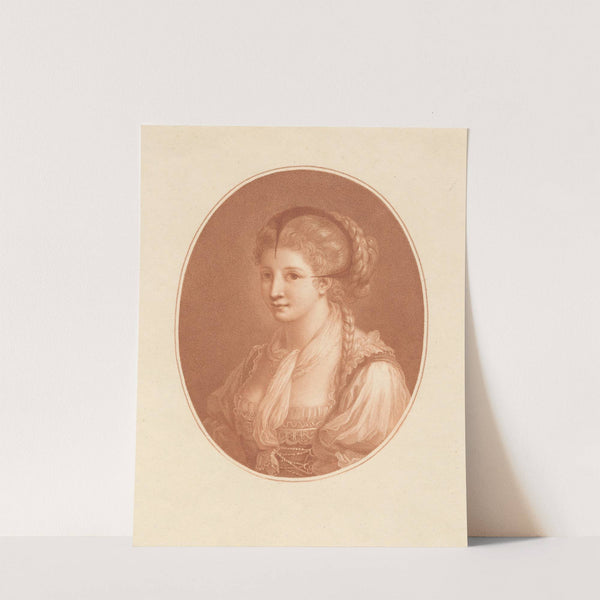 The Fair Alsatian by Angelica Kauffmann