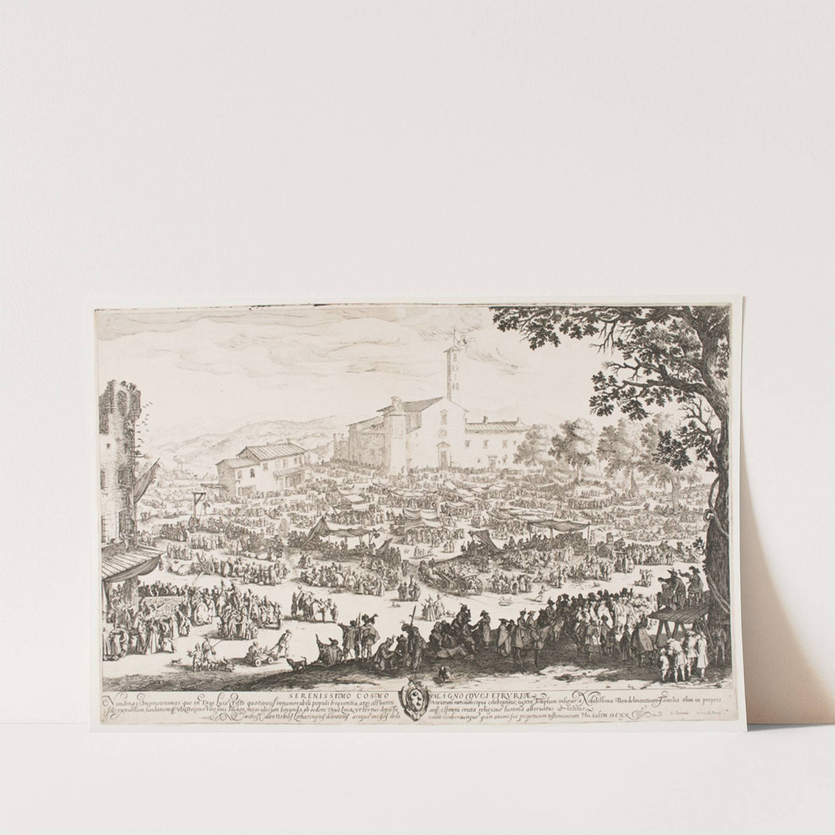 The Fair at L’Impruneta (1621) by Jacques Callot