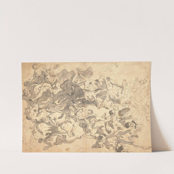 The Fall of the Rebel Angels (1712-1715) by Giovanni Battista Tiepolo