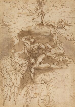 The Fall of the Rebel Angels (recto)