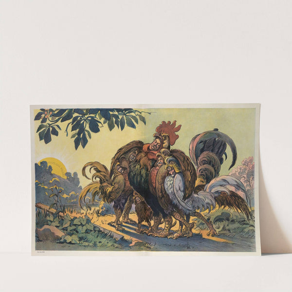 The false loves of chantecler (1910) by Udo Keppler