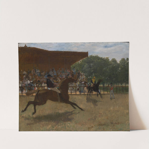 The False Start (ca. 1869–72) by Edgar Degas