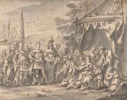 The Family of Darius before Alexander