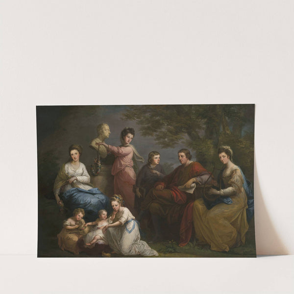 The Family of the Earl of Gower (1772) by Angelica Kauffmann
