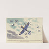 The Famous British &#039;Spitfires&#039; Flying in Formation by James Gardner