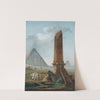 The Farandole Amidst Egyptian Monuments by Hubert Robert