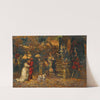 The Farewell by Adolphe Monticelli
