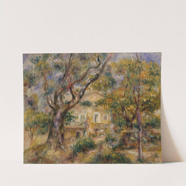 The Farm at Les Collettes, Cagnes by Pierre-Auguste Renoir