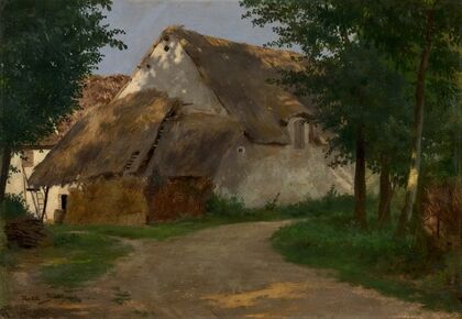 The Farm at the Entrance of the Wood