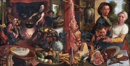 The Fat Kitchen. An Allegory (1565 – 1575)