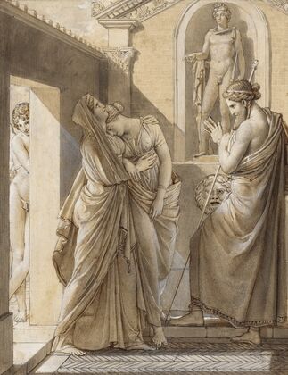 The Father of Psyche Consulting the Oracle of Apollo