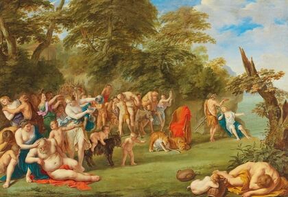 The feast of Bacchus and Ariadne on the island of Lemnos