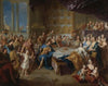 The Feast Of Dido And Aeneas; An Allegorical Portrait Of The Family Of The Duc And Duchesse Du Maine