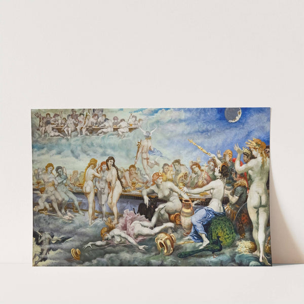 The Feast of the Gods (1892) by Jean-Baptiste Cariven