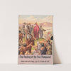 The feeding of the five thousand (1905) by Stecher Litho. Co