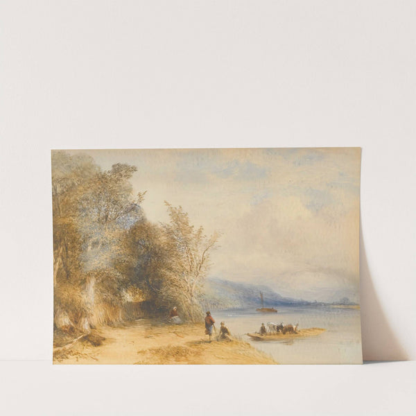 The Ferryman (1840) by William Evans of Bristol