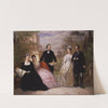 The Field Family in a Garden by Daniel Huntington