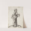 The fifth foolish Virgin by Martin Schongauer