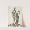 The fifth wise Virgin by Martin Schongauer