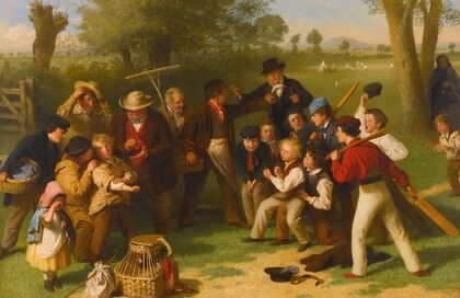 The Fight (The Cricket Match)