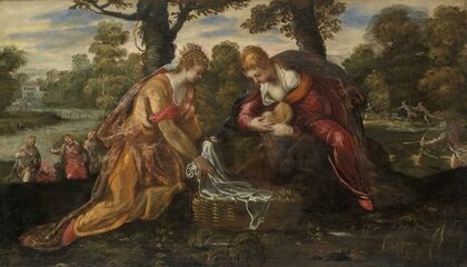 The Finding of Moses (1560s)