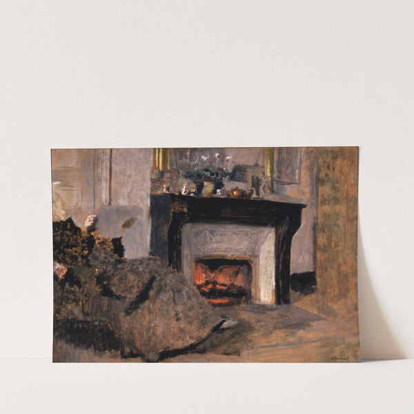 The Fireplace (1901) by Édouard Vuillard