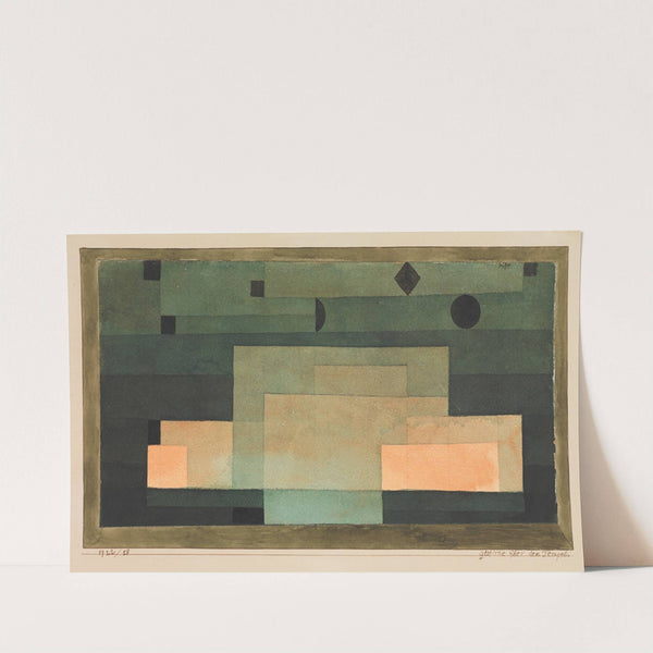 The Firmament Above the Temple by Paul Klee