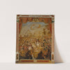 The First Appearance of William Shakespeare on the Stage of the Globe Theatre by George Cruikshank