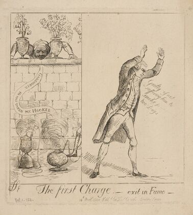 The first charge. Exit in fumo (1788)