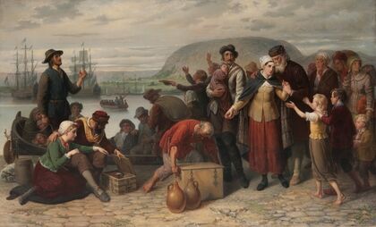 The First Emigration from Gothenburg to New Sweden (1882)