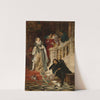 The first meeting of Mary Stuart and Rizzio by David Neal