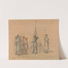 The first Rebel prisoners &amp; General Willich, Green River, Kentucky by Adolph Metzner