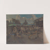 The first seven of seventy, evening milking by Dorothy Richmond