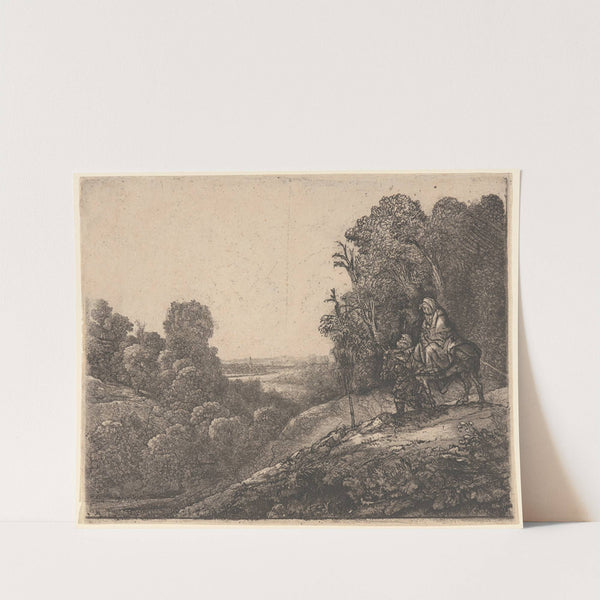The Flight into Egypt by Rembrandt van Rijn