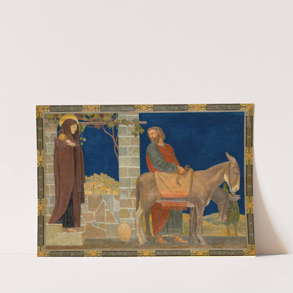 The Flight into Egypt (ca. 1915) by Henry Siddons Mowbray