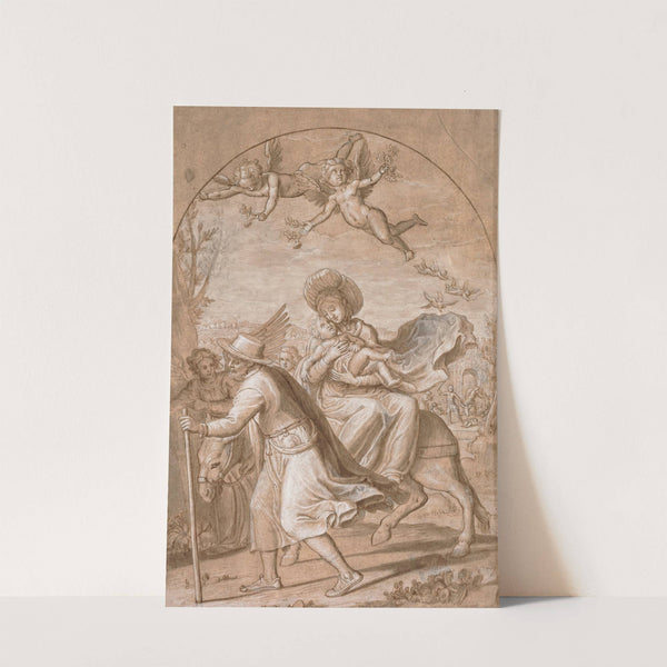 The Flight into Egypt by Gregorio Pagani