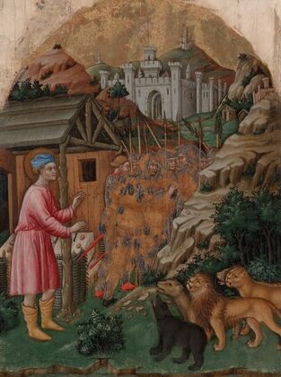 The Flight of the Soldiers Sent to Capture Saint Mamas