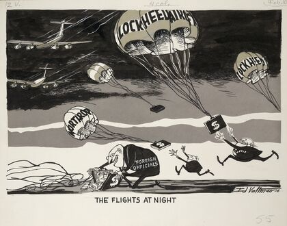 The flights at night