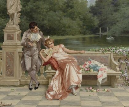 The flirtation